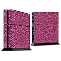 MightySkins Skin Compatible with Sony PS4 Console - Magenta Swirls | Protective, Durable, and Unique Vinyl Decal wrap Cover | Easy to Apply, Remove
