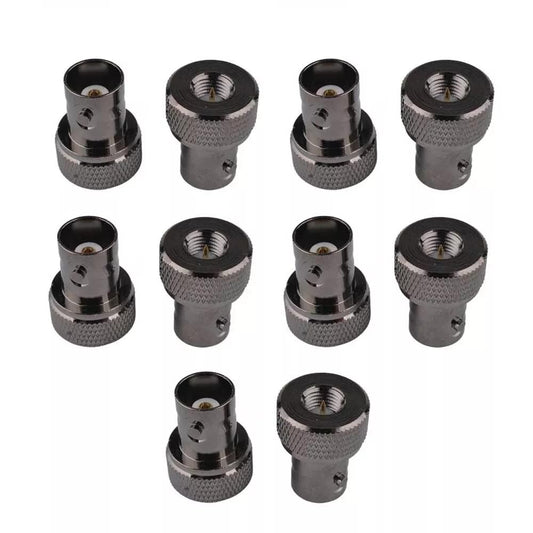 Wholesale SMA Female/Male to BNC Female RF Coax Connector for Two Way Radio Walkie Talkie BNC to SMA Coax Adapter Kit Convert Coaxial Adapter (SMA