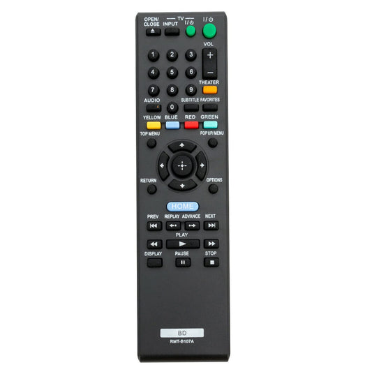 RMT-B107A Replacement Remote Control Fit for Sony Blu-Ray Disc DVD Player BDP-BX37 BDP-BX57 BDP-S270 BDP-S373 45CS BDP-S1700ES BDP-S770 BDP-S480