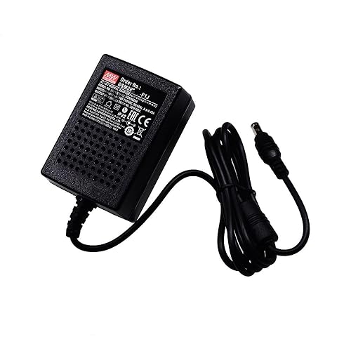 Mean Well GSM Series 36W 18V 1.5A Power Supply Adapter, GSM36E18-P1J AC-DC EU Gauge 2 Pin Plug Medical Adapter Switching Power Supply