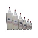 Pro-Grade White Tacky Speaker Repair Adhesive Glue (8 oz) - Dries Sticky and Milky in Color - for Sealing Cloth Speaker Surrounds