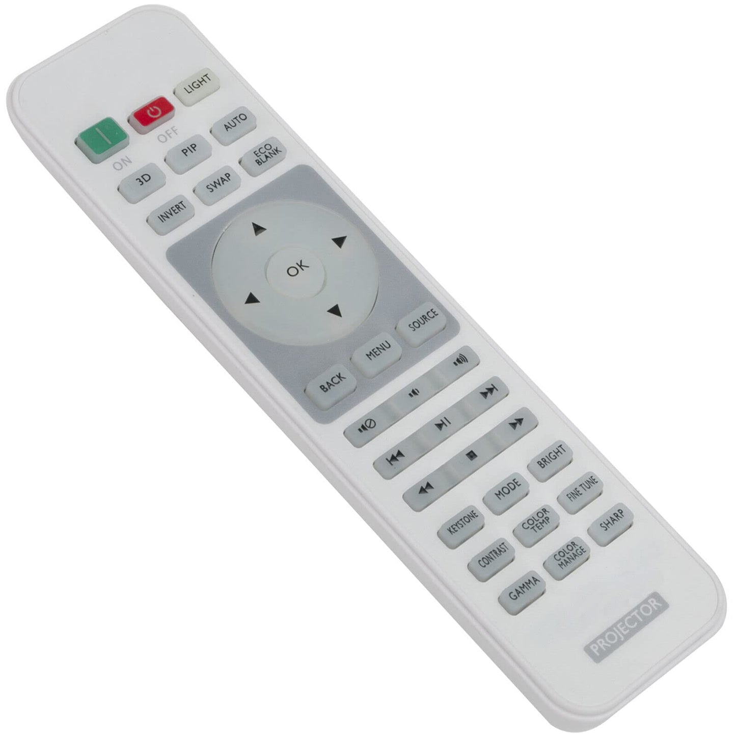 NTQinParts Replacement Remote Control Controller for BenQ HT1075 HT1085 HT1085ST HT3050 HT4050 1080P Home Theater Projector