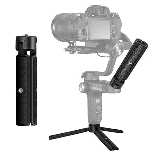 EaxanPic Extended Handle Grip/Tripod 2 in 1 for Gimbal Stabilizer, Tabletop Tripod Stand and Handle Grip for DJI Ronin-S, Zhiyun WEEBILLs, Zhiyun