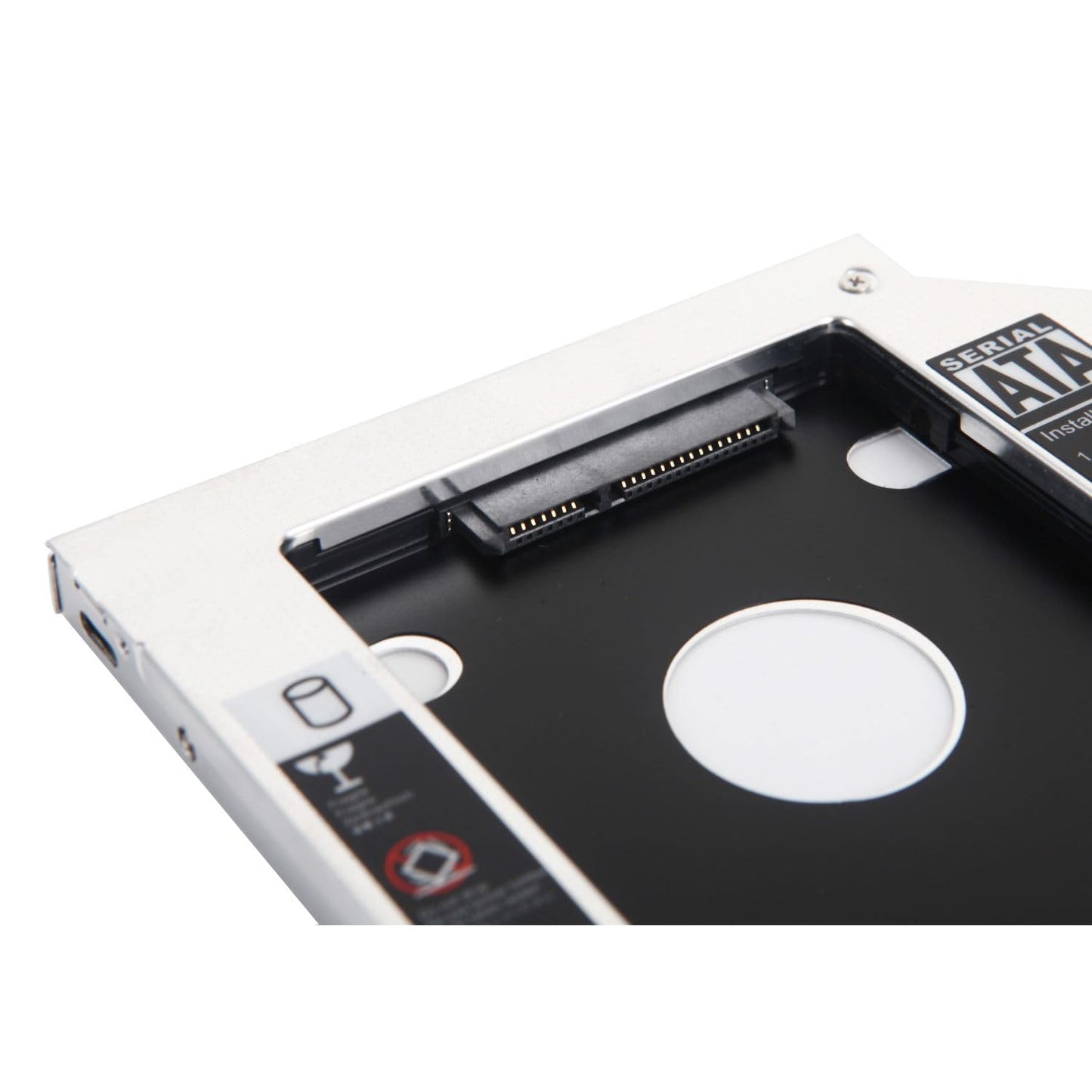 2nd SATA Hard Drive HDD SSD Optical Bay Caddy Frame Tray for HP Pavilion 17f-004dx 17-f233cl