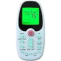 Replacement Remote Control for Arctic King Midea Comfort-aire Window Air Conditioner R09B/BGE R09B/BGCE R09C/BGCE R06/BGE KSTAT12-1A MWJ5-08ERN1-BI8