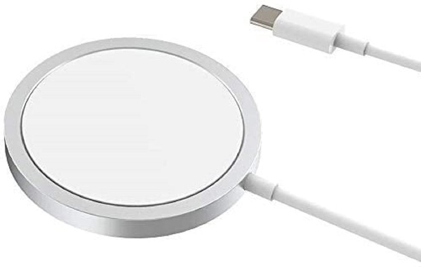 Magnetic Wireless Charger | Tekpower 15W Magnetic Charging Pad with Built-in 3-Foot USB-C Cable for Charging iPhone 12/12 Pro / 12 Pro Max / 12 Mini