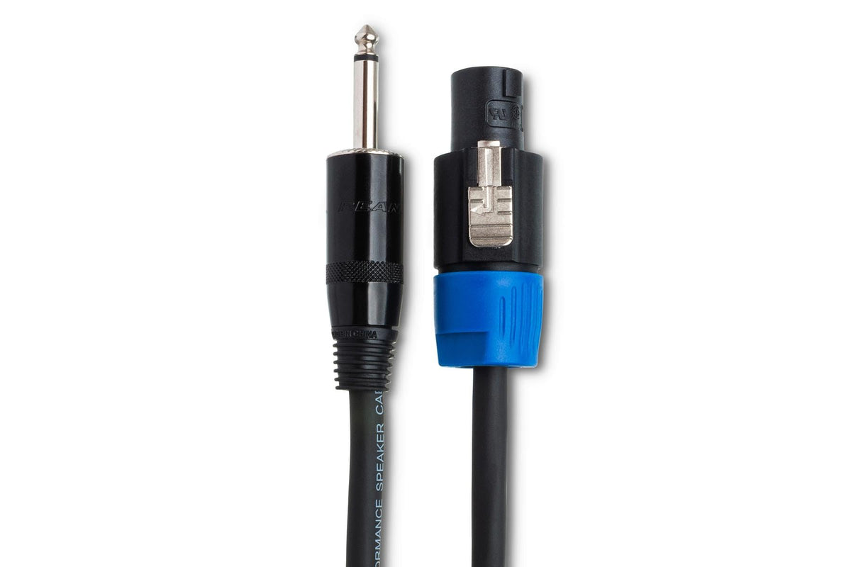 Hosa SKT-420Q Pro Speaker Cable - REAN Loudspeaker to 1/4-inch TS - 20 foot