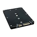 axGear 2.5 Inch SATA to M2 NGFF SSD Enclosure Converter Internal / External Adapter M.2