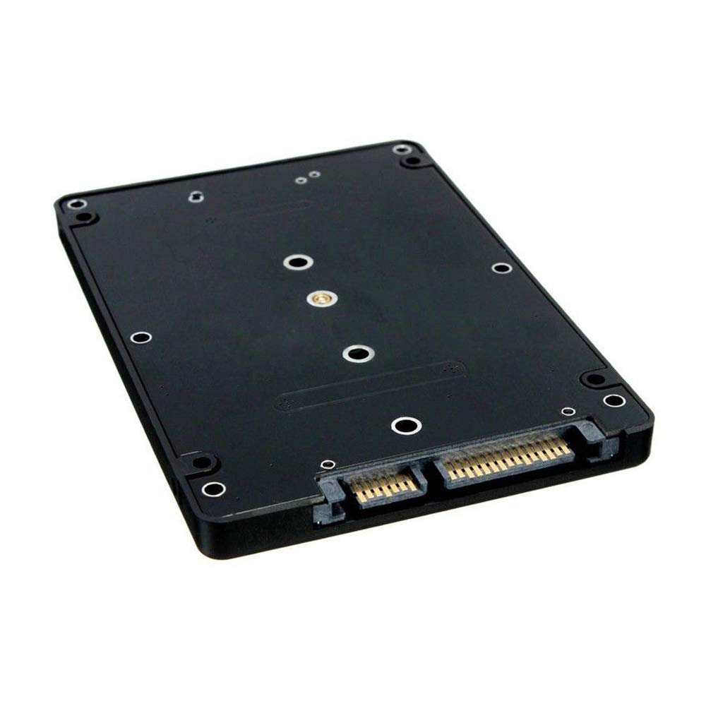 axGear 2.5 Inch SATA to M2 NGFF SSD Enclosure Converter Internal / External Adapter M.2