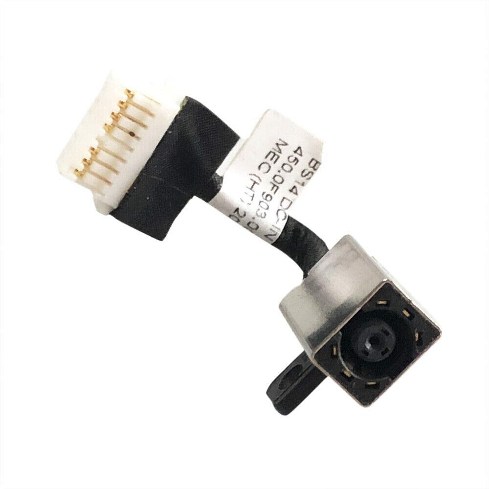Zahara DC Power Jack Socket Plug Charging Port with Cable P93G Replacement for Dell Inspiron 14 5481 5482 5485 5491 5591 2-in-1 450.0F903.0011 WJXD9