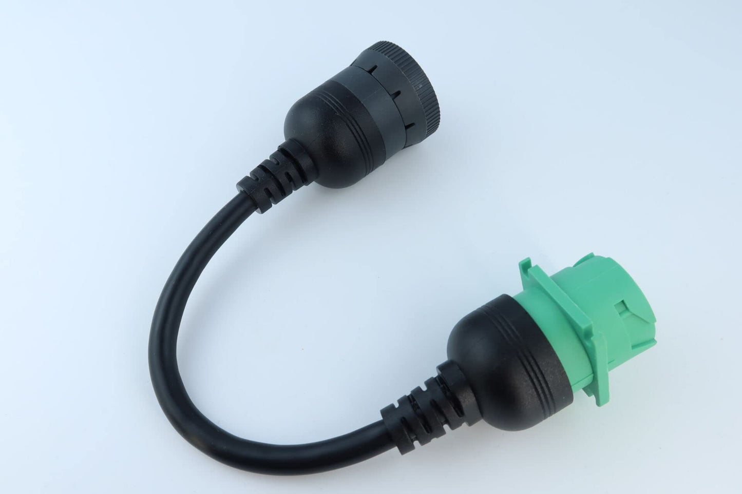 YPP Gray 9Pin Type1 J1939 Port to New Green 9pin Type2 J1939 Port Cable Turn 9p Type1 to 9p Type2