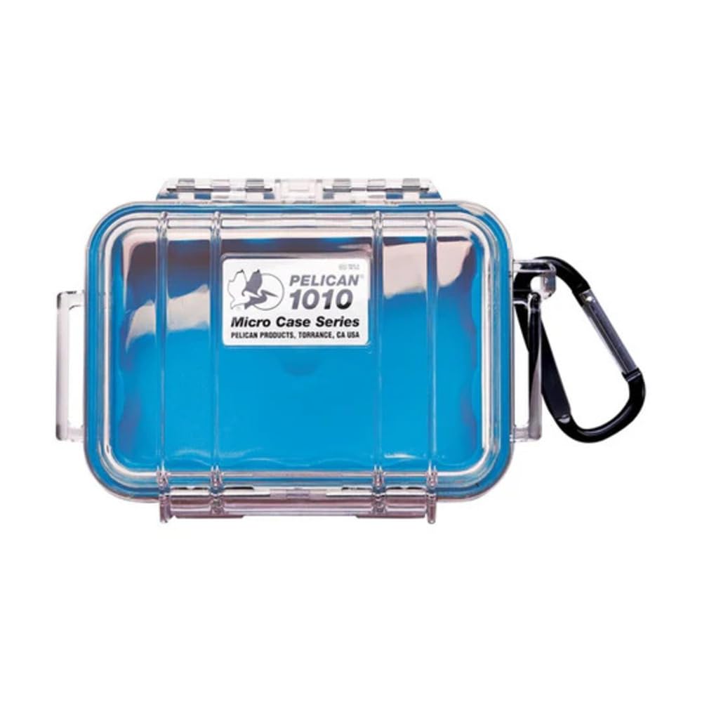Pelican 1010 Micro Case (Blue/Clear)