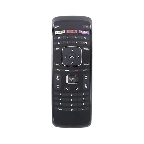 GHUST XRT112 Replacement Remote Control Universal for VIZIO Smart TV E600i-B3 E601i-A3 E601i-A3E E650i-B2 E700i-B3 M320SL M370SL M370SR M3D470KDE