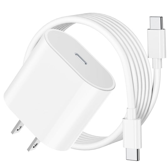 20W USB C Fast Charger for Apple iPad Pro 13/12.9/11 inch, iPad A16/10th Generation, iPad Air 11/13 inch/5th/4th, iPad mini 6/7th, iPad Charger Fast