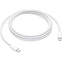 USB-C Woven Charge Cable for Apple Devices (2m), 240W Fast Charging for iPhone 16/15 Series, iPad Pro/Air, MacBook (2m)