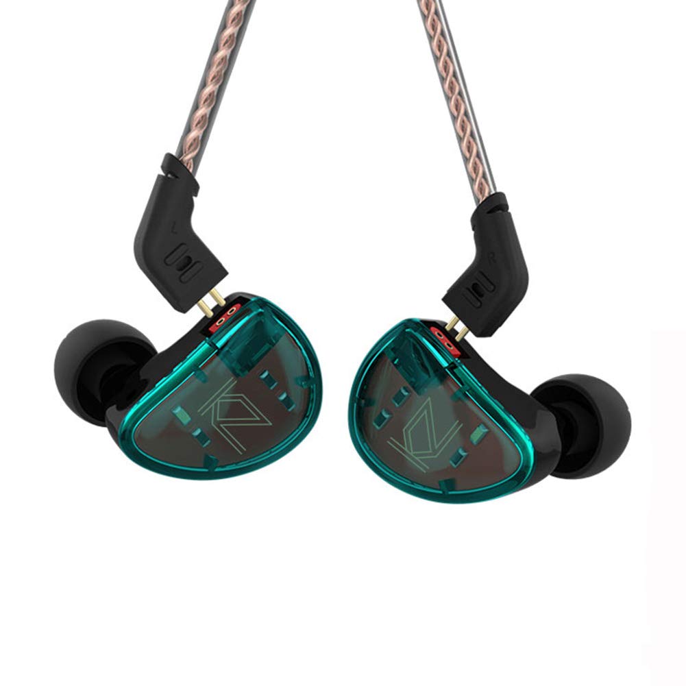 KZ AS10 in-Ear Monitors 5 Balanced Armature Driver Headset, Noise Cancelling Headphones IEMs Earphones with Detachable 2 Pin Cable…
