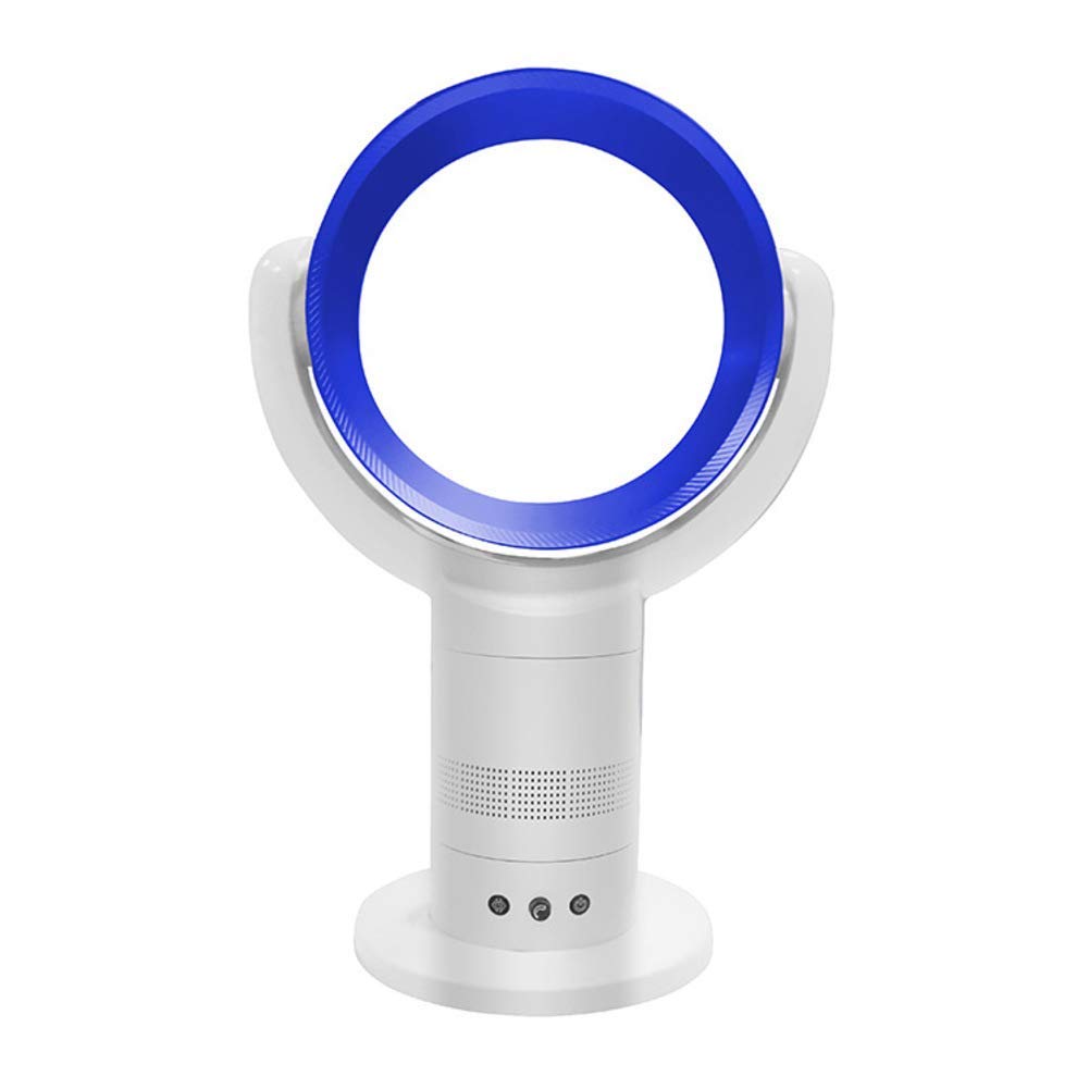 YWangQiang Bladeless Fan, Oscillating Mute Air Circulator Fan Remote Control Purify Tower Fan Anion Table Fan Floor Fan-Silver 59 15 25 cm (Blue 59 *