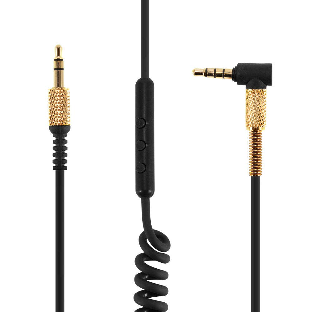 BUTIAO Major V Cable, Spring OFC Replacement Cable Extension Cord for Marshall Major Monitor Mid I 1 II 2 III 3 IV 4 V 5 A.N.C Voice Bluetooth…
