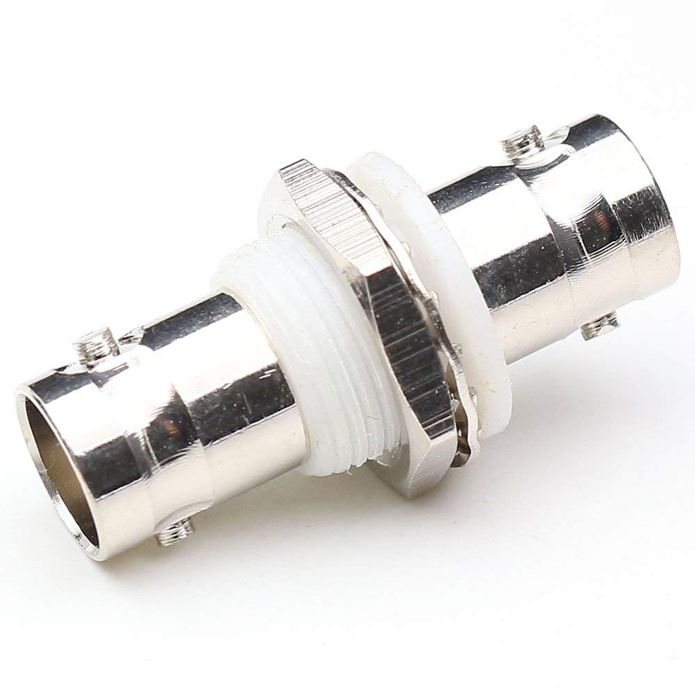 ANHAN BNC Female Bulkhead Connectors - BNC Coax Extension Cable Adapters for CCTV Camera Security System (10 Packs)