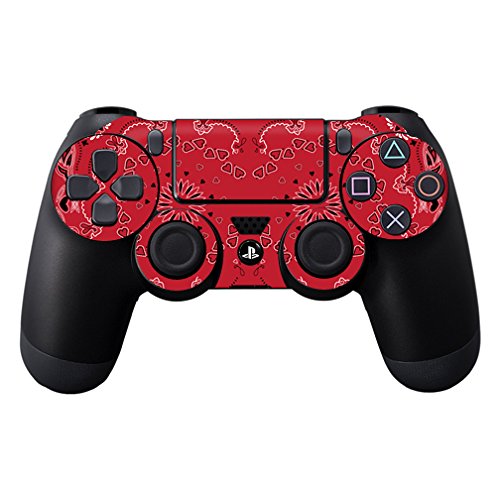 MightySkins Skin Compatible with Sony PS4 Controller - Bandana | Protective, Durable, and Unique Vinyl Decal wrap Cover | Easy to Apply, Remove,