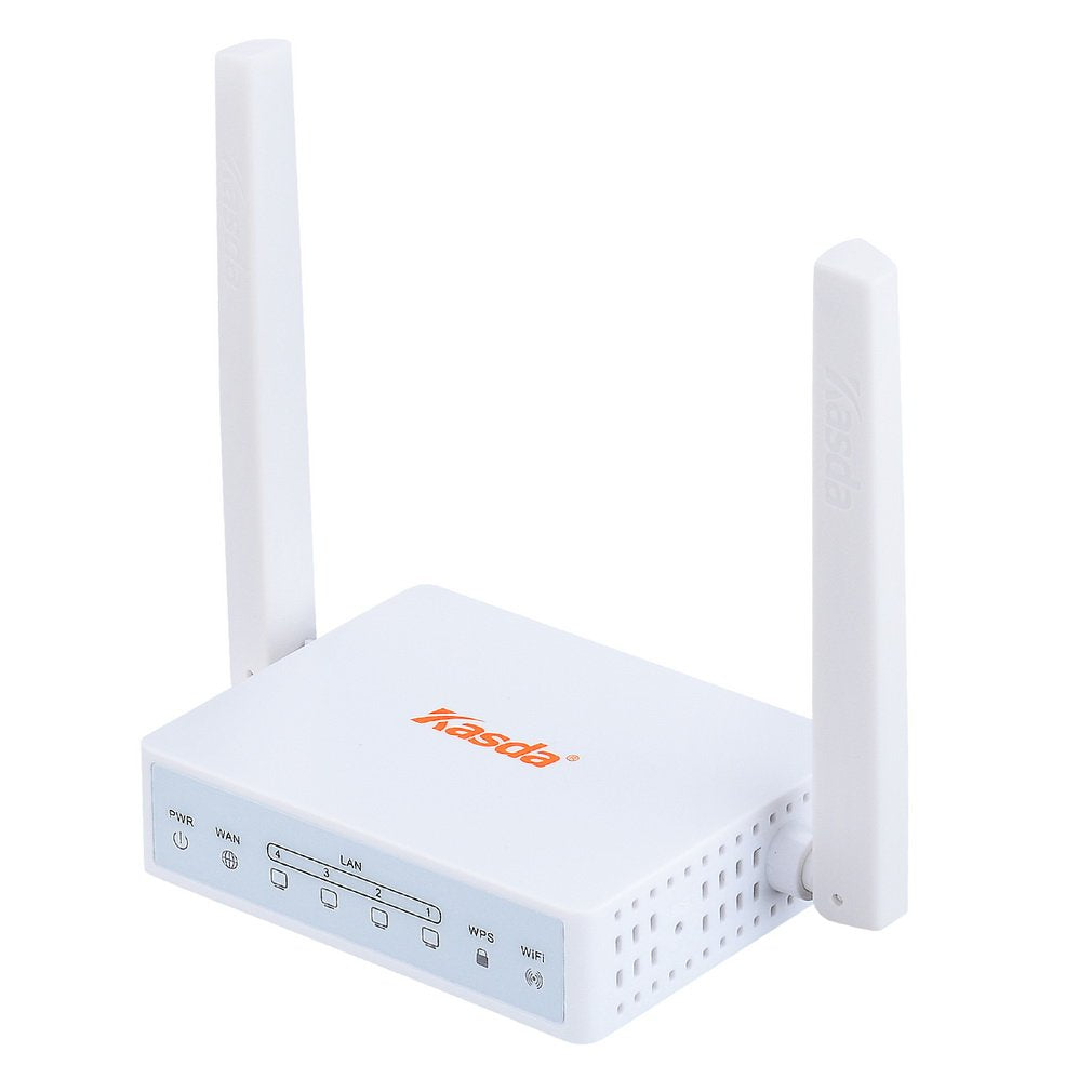 Kasda N300 WiFi Router, Easy Setup via Cellphone, 5dBi High Gain Antenna, High Speed Wireless Router for Home / Office (N300 / KW5515 Link Smart)
