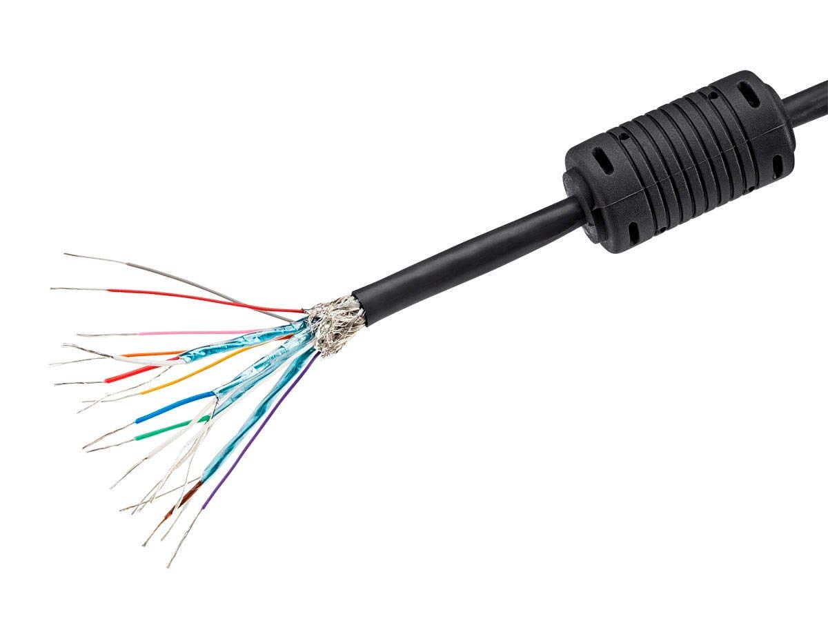 Monoprice HDMI High Speed Cable - 10 Feet - Green, 4K@60Hz, HDR, 18Gbps, YUV 4:4:4, 28AWG - Select Series