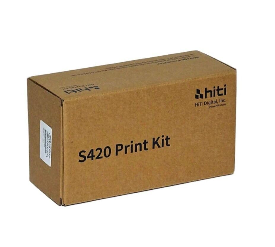 2 Pack Of Hiti 4 x 6" 100 Prints Paper and Ribbon Print Kit for S420 Printer