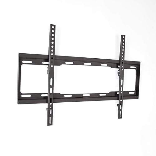 Rhino Brackets Low Profile TV Wall Mount with Bubble Level for 37-70 Inch Televisions Weighing up to 88 lbs - Universally Compatible with 37-70 Inch