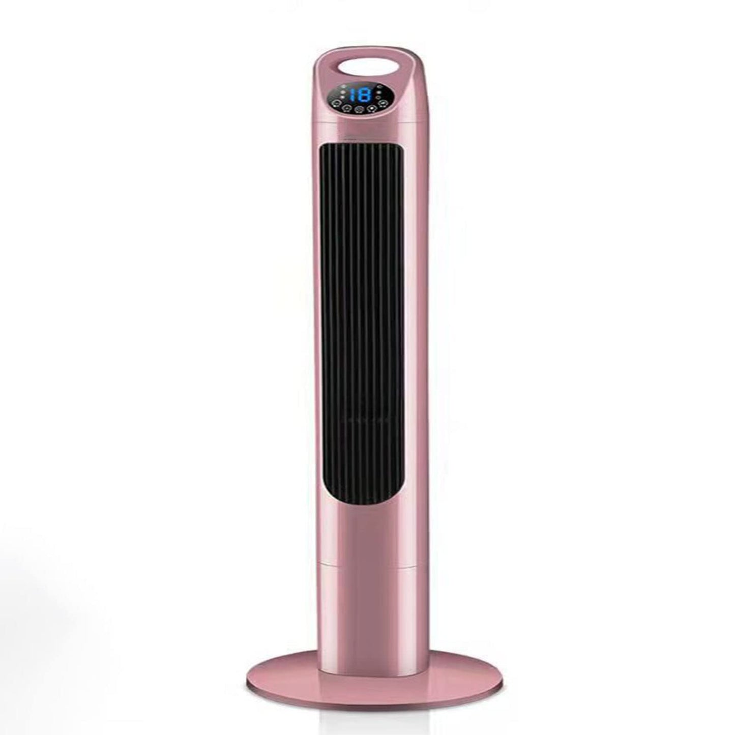 Tower Fan Bladeless Floor Fan 90° Wide Angled Oscillation Tower Fan with Remote Indoor Standing Fans for Home Bedroom Office Room (Dark Green) (Rose