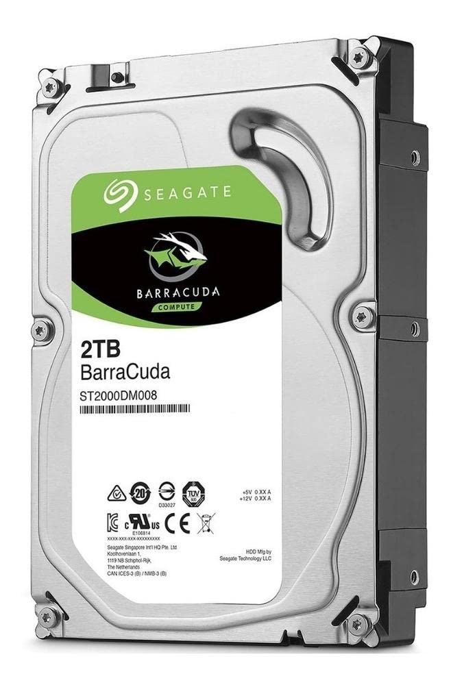 Seagate Barracuda ST2000DM008 2 TB 3.5" Internal Hard Drive - SATA