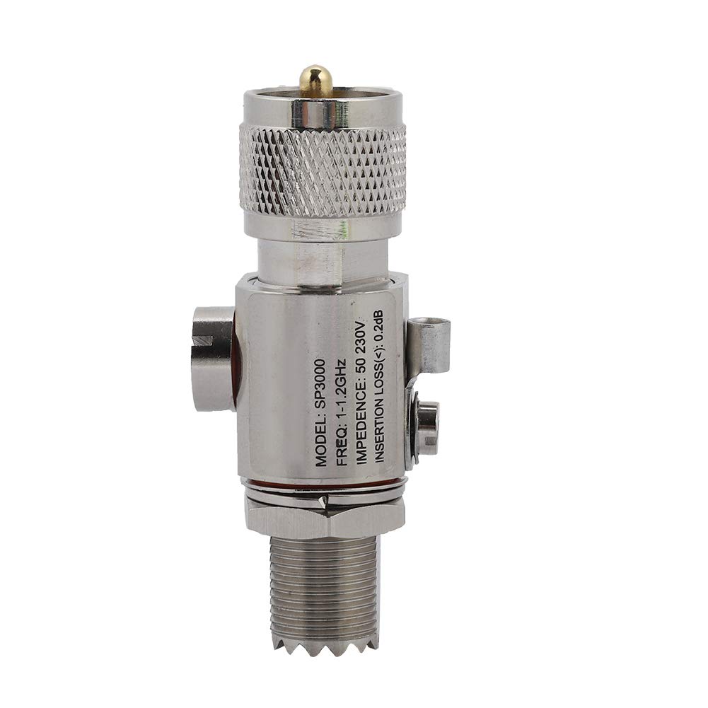Antenna Arrester UHF-M to UHF-F 1-1.2GHz Arrestor All Band Protector