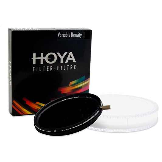 Hoya 62mm Variable ND Filter II - 1.5 to 9 f-Stops (ND3-400) Density Camera Lens Filter - Multi-Coated Optical Glass & Thin Frame Minimizes Vignetting