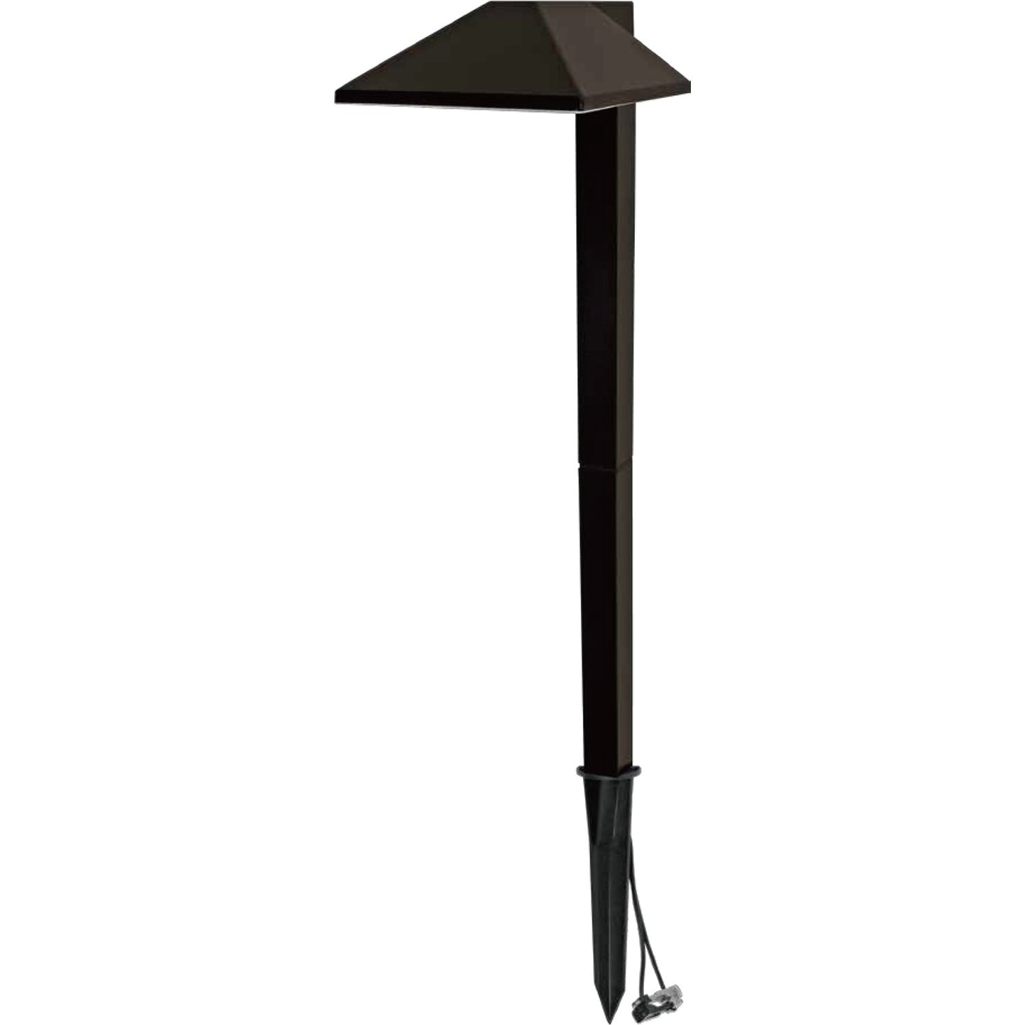 Malibu Lighting 8409210101 Malibu Landscape Lighting, 0.6W Low Voltage Equinox LED Path Light Charcoal Brown