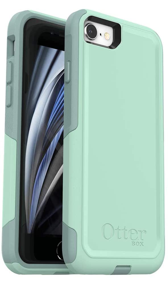 OtterBox IPhone SE 3rd & 2nd Gen, IPhone 8 & IPhone 7 (Not Compatible with Plus Sized Models) Commuter Series Case - OCEAN WAY (AQUA SAIL/AQUIFER)