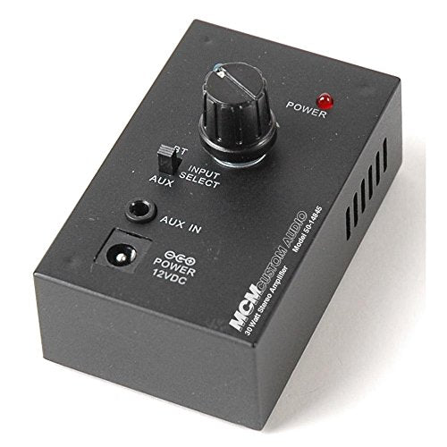 Compact 30 Watt Amplifier with Bluetooth Receiver