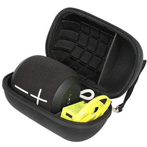 khanka Hard Travel Case Replacement for Ultimate Ears UE Wonderboom 1/2/3/4 Portable Waterproof Bluetooth Speaker (Black)