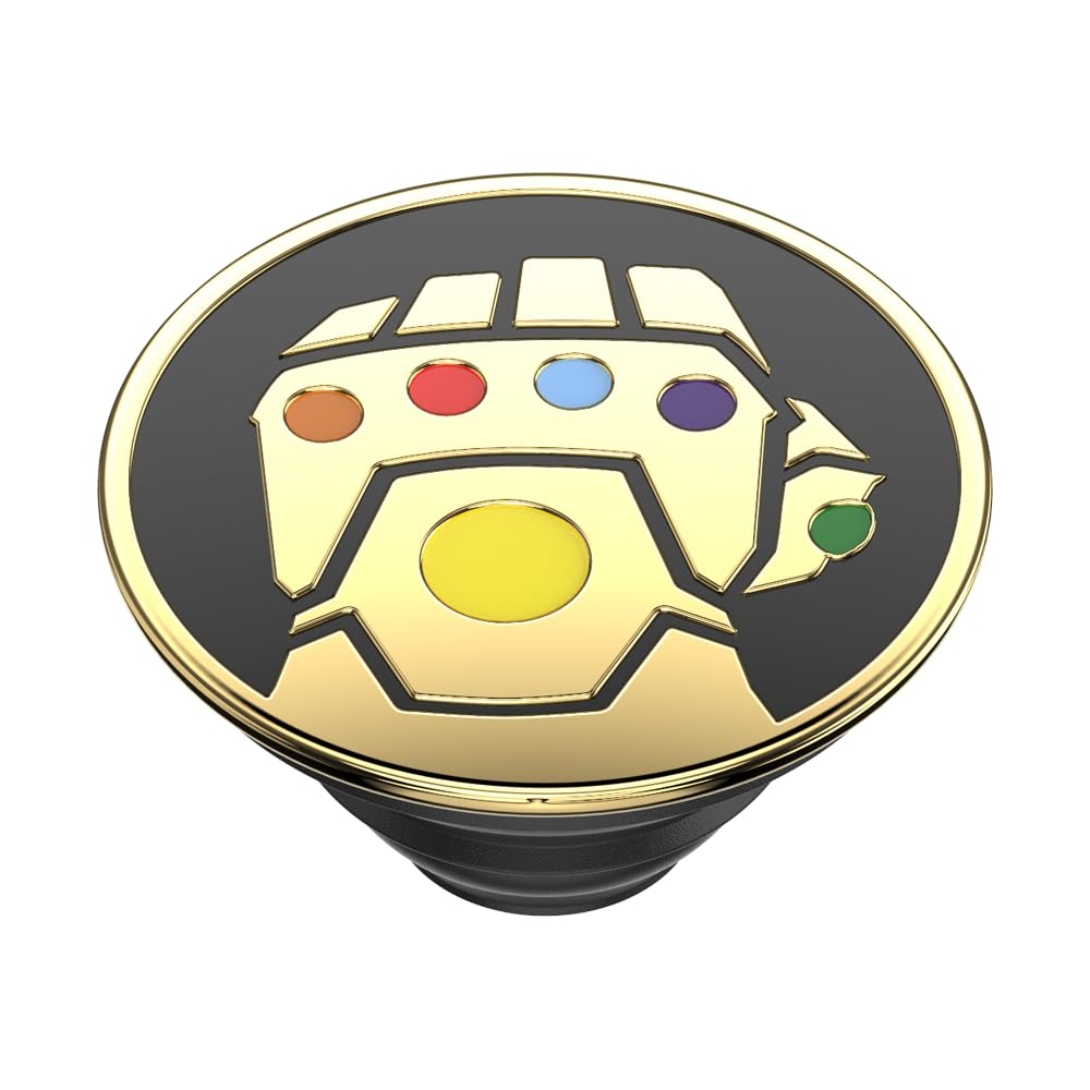 PopSockets Phone Grip with Expanding Kickstand, Adhesive Grip, Enamel - Infinity Gauntlet
