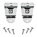 Acoeitl Microphone Clip Hook Mic CB Mic Hanger Clip Microphone Holder Clip with Screw Compatible Radio GM3188 SM50 SM120 GM950E GM338 GM95I GM3688