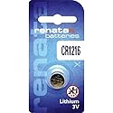 Renata CR12161Pk No. Cr1216 Lithium Coin Battery