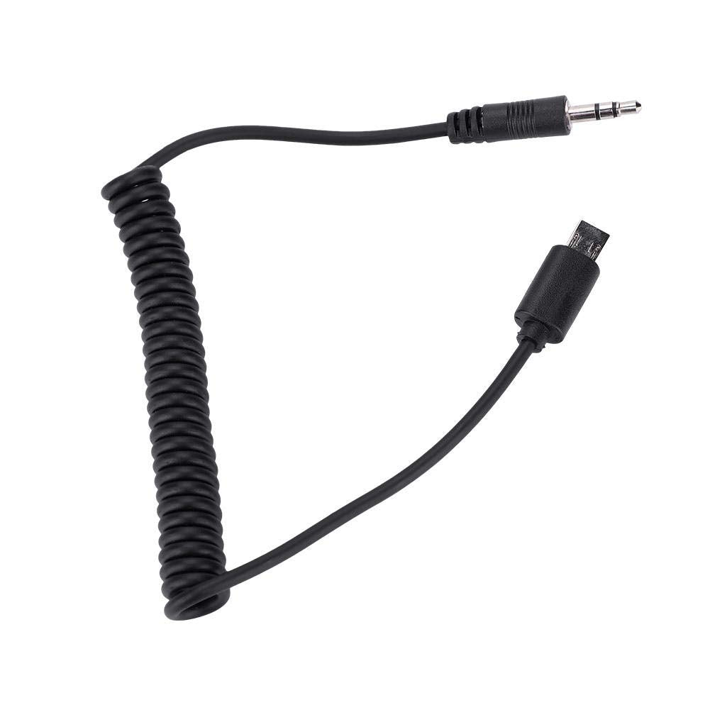 RM-VPR1 3.5mm/2.5mm Shutter Release Cable Cord for A7III/A9/A99 II/A7 II/A6500 Camera(3.5mm-)