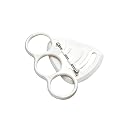 ARFUKA Phone Ring Holder Thin Collapsible Self-Adhesive Finger Grip Stand for Phone Cases, Tablets & Smartphones White