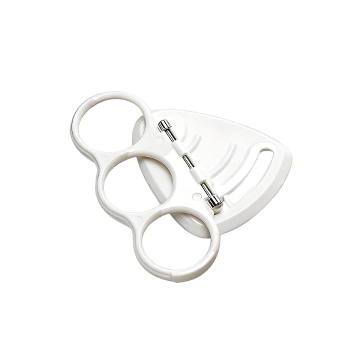 ARFUKA Phone Ring Holder Thin Collapsible Self-Adhesive Finger Grip Stand for Phone Cases, Tablets & Smartphones White