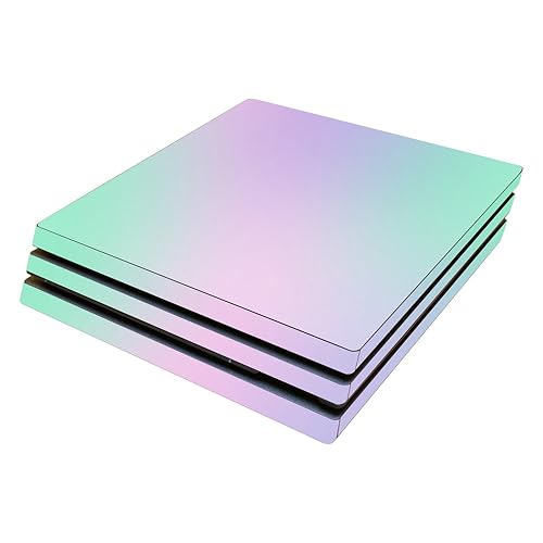 MightySkins Skin Compatible with Sony PS4 Pro Console - Cotton Candy | Protective, Durable, and Unique Vinyl Decal wrap Cover | Easy to Apply, Remove