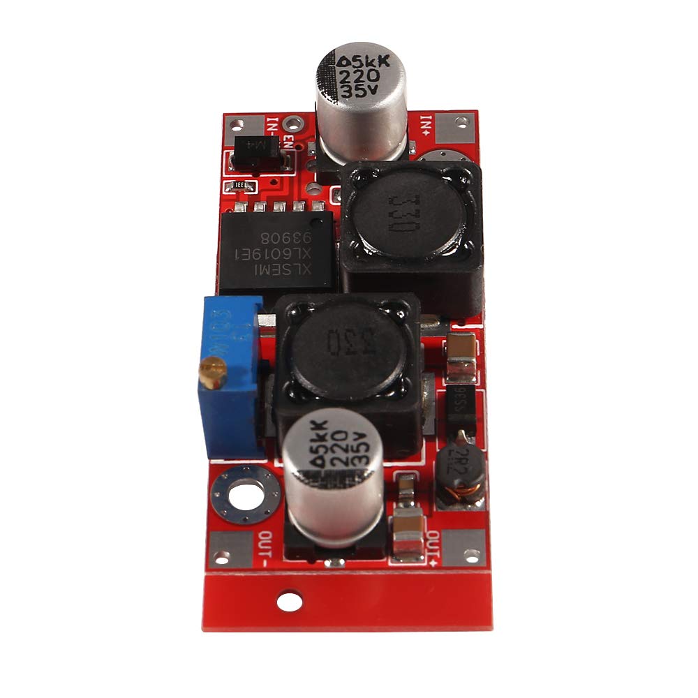 Aoicrie 2pcs XL6009 Boost Buck DC-DC Adjustable Step-UP Down Power Converter Module