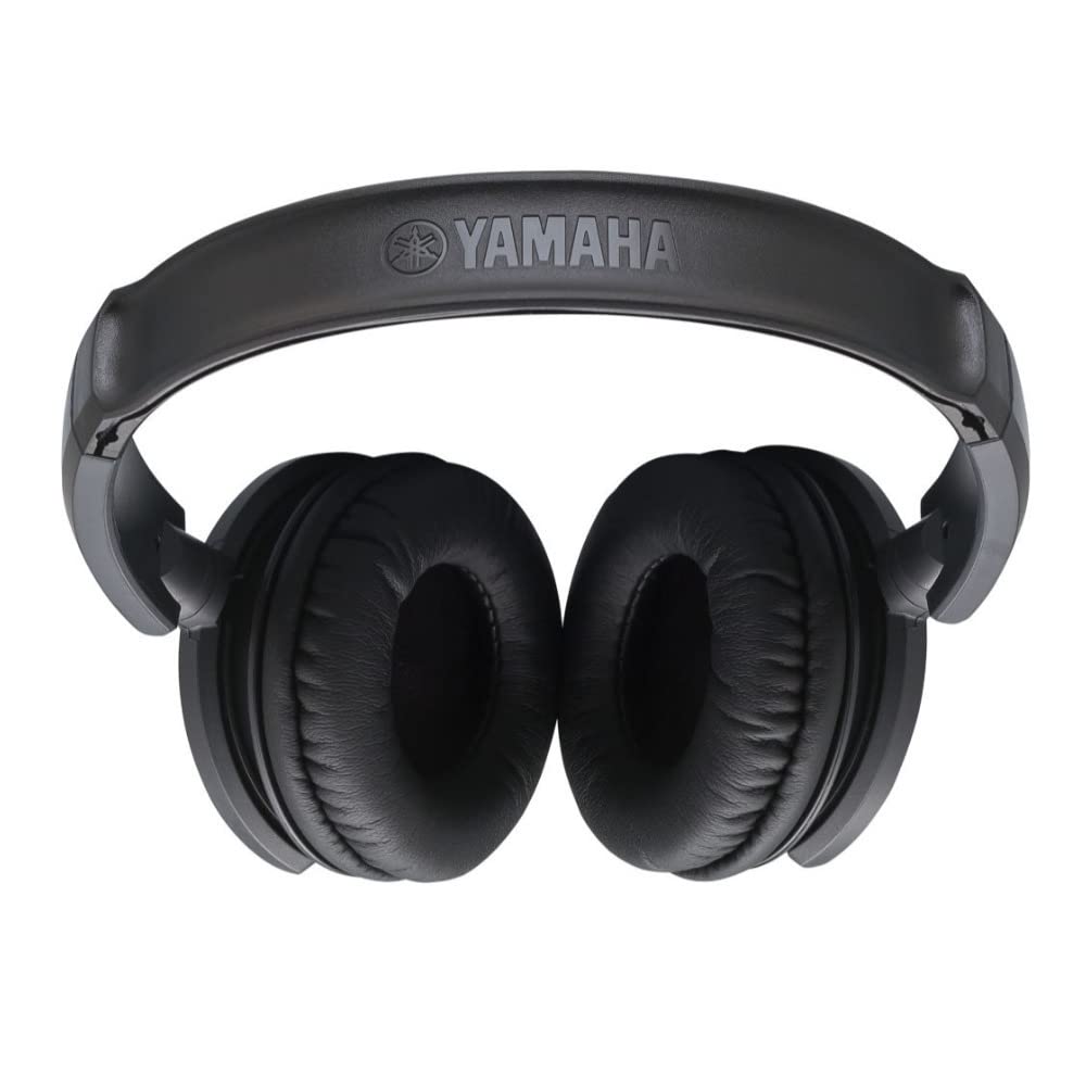 Yamaha HPH-100B Dynamic Closed-Back Headphones, Black