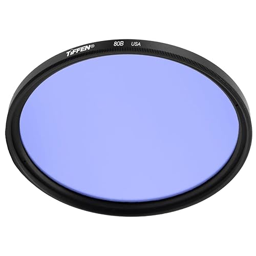 Tiffen 55mm 80B Camera Lens Filter