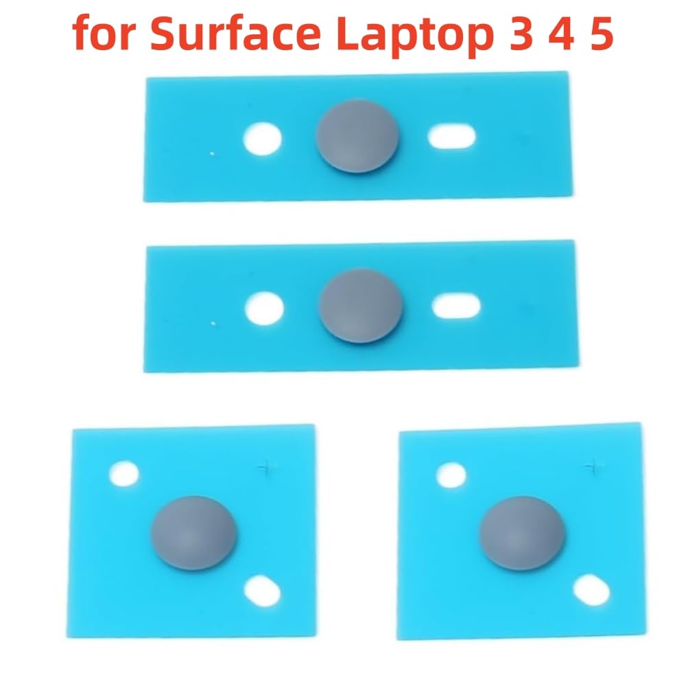Rubber Feet Replacement for Surface Laptop 3 4 5 - Anti-Slip Bottom Case Foot Pads (Blue)