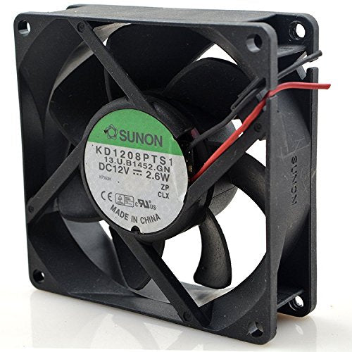 SUNON KD1208PTS1 13.U.B1452.GN 12V 2.6W Magnetic Bearing 80mm 8025 Case Power Supply Cooling Fan
