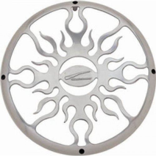 Audiobahn AFG15, Flame Grill 15inch polished aluminum, Contents: 1 piece