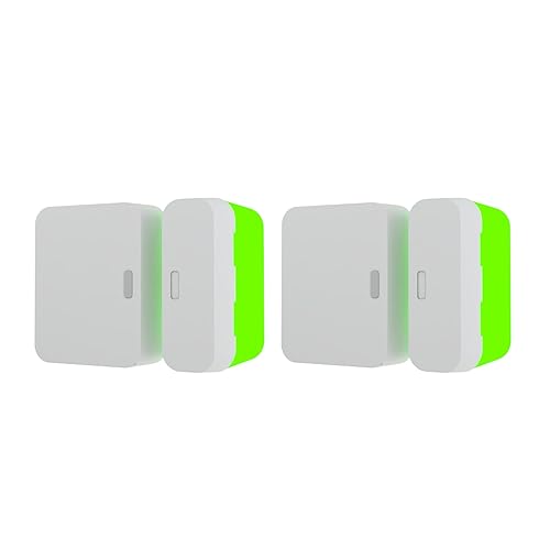 Alarm Magnet Riser Compatible with SimpliSafe | 2 Pack Glow in the Dark Set with 3M Adhesive - Easy Mount to Any Doorway, Window, and Entryway |